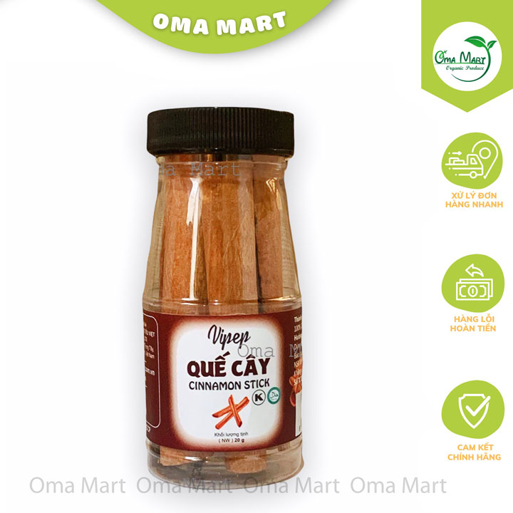 Quế cây nguyên chất Vipep 20g