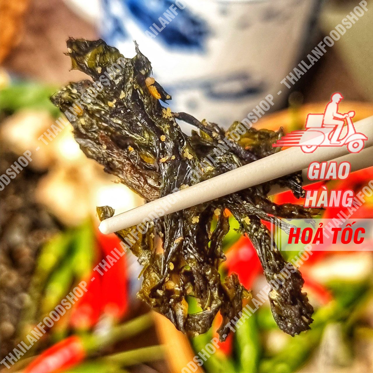 Rong Biển Cháy Tỏi - Lon 130gr
