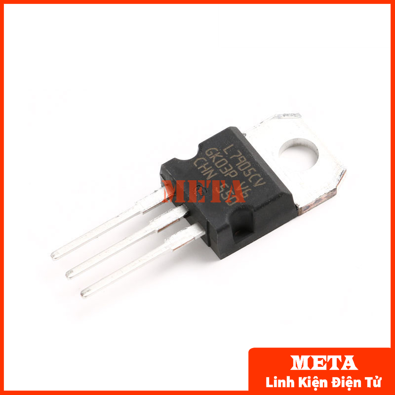 Ic ổn áp nguồn âm 5v 7905 l7905 l7905cv lm7905 7905cv 1.5a to-220 chân cắm