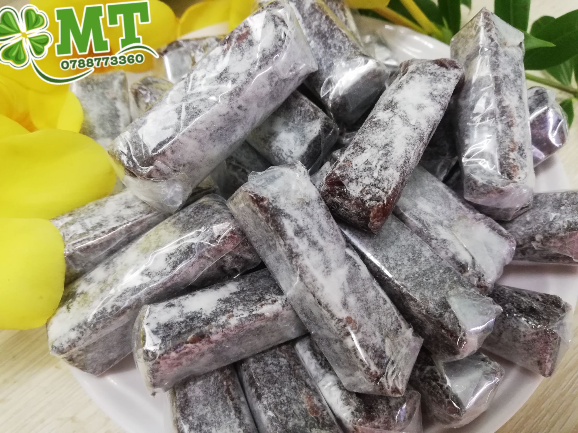 Kẹo gừng dẻo, kẹo da trâu Bến Tre  (500g)