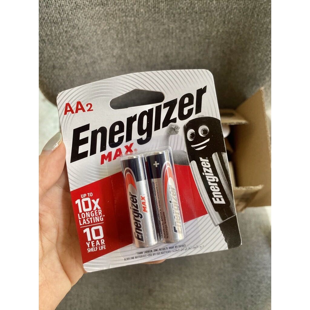(Vỉ 2 Viên) Pin energizer AA - AAA cao cấp Max Alkaline