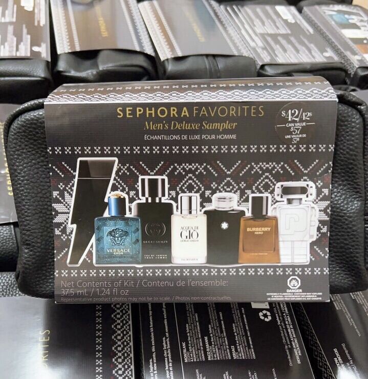 Set Nước Hoa Nam 7 Chai Fragrance Discovery Collection For Him -Sephora  Deluxe Cologne Sampler Set - Sephora Favorites 
