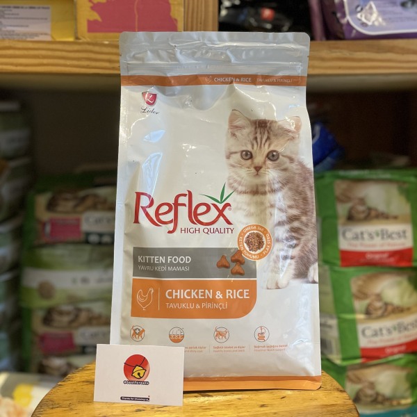 Hạt Reflex Kitten cho Mèo Con vị Gà Gạo - Túi 2kg chính hãng
