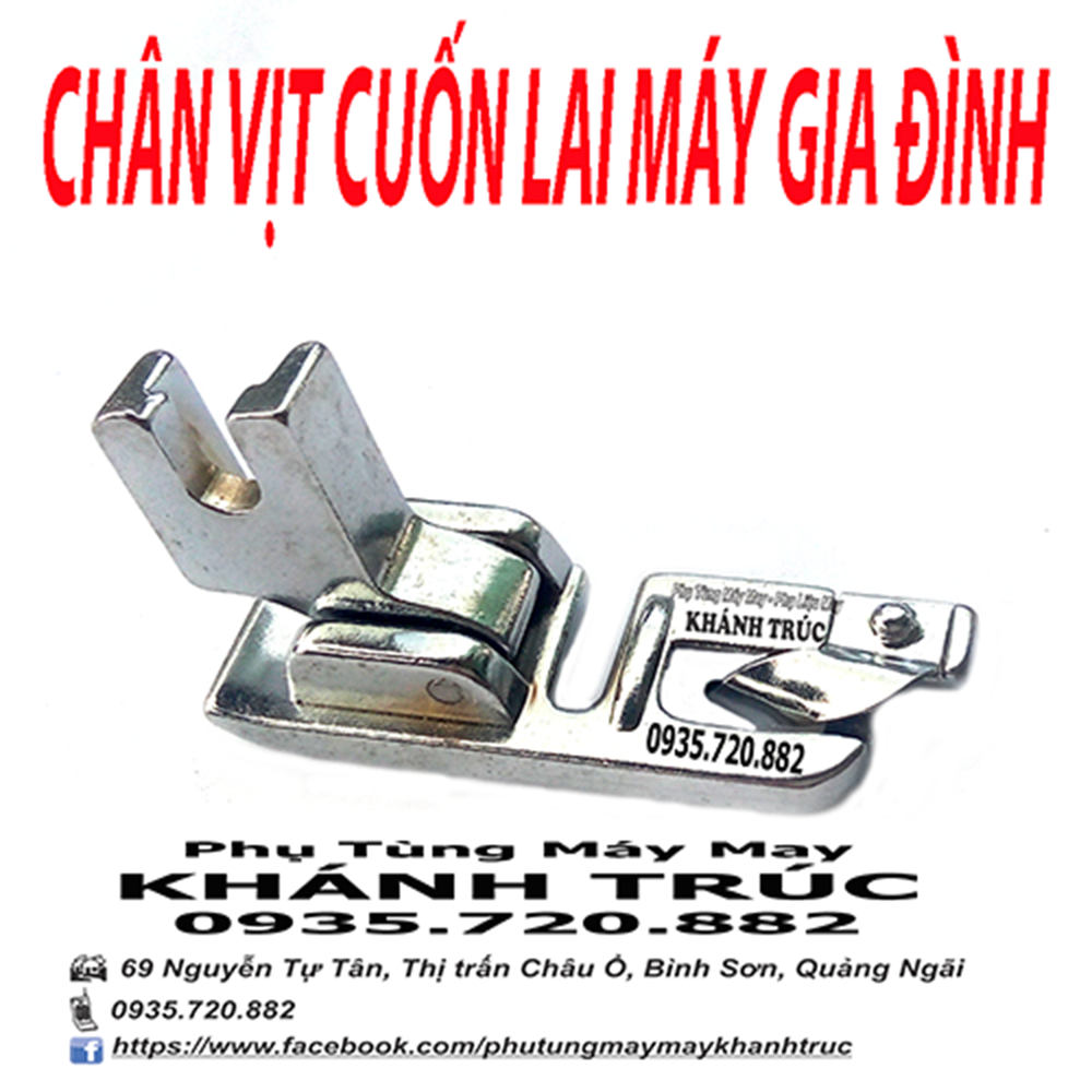 Chân vịt cuốn lai máy may gia đình
