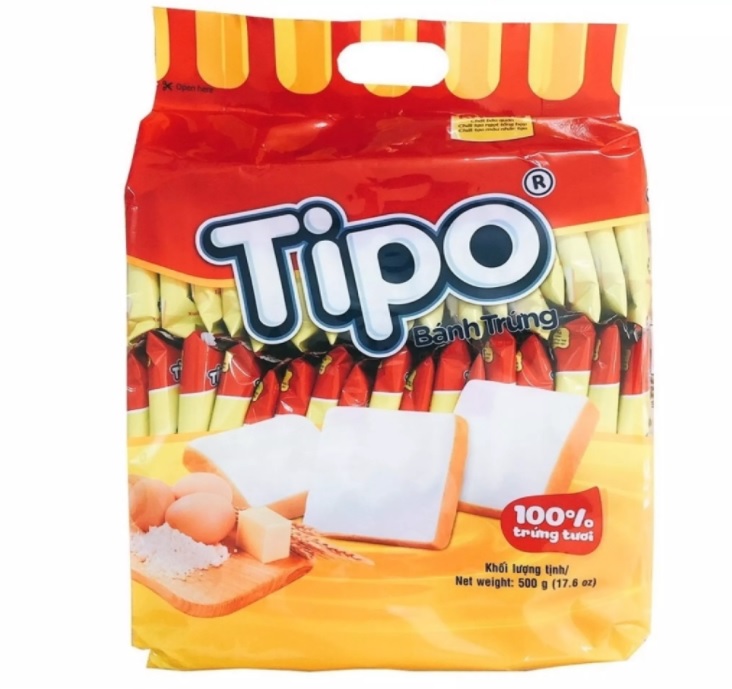 BÁNH TRỨNG NƯỚNG TIPO 500G
