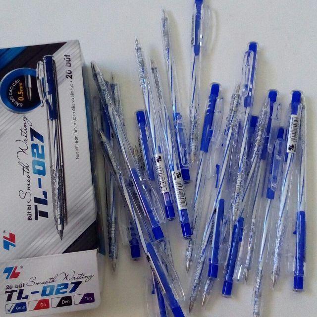 Box of 20 Thien Long 027 Ballpoint Pens (1 Box)