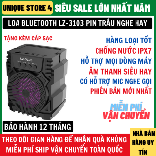 Loa Bluetooth Không Dây LZ-3103 Âm Thanh Hay, Pin Trâu Chống Nước IPX7 Bảo Hành 12 Tháng loa bluetooth không dây, loa bluetooth loa vi tính thumbnail