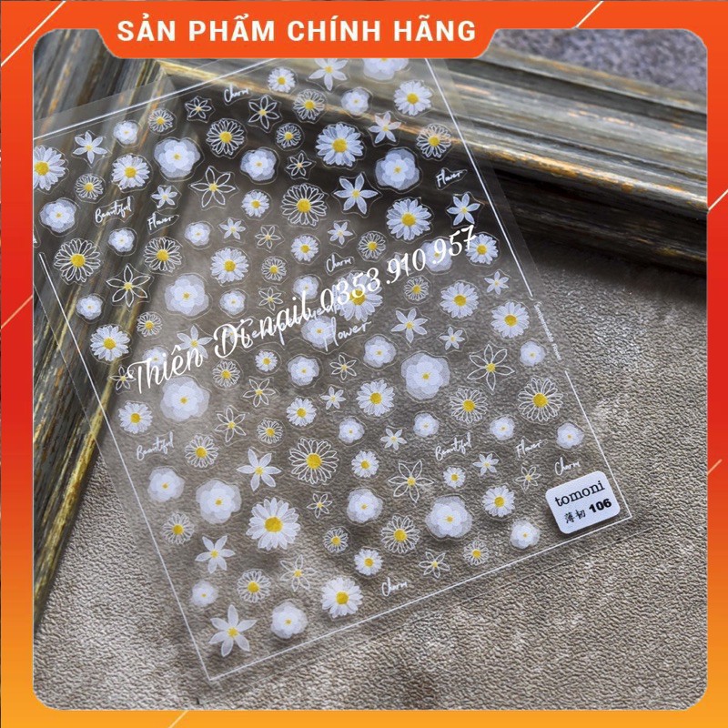 Stick trái tim dán móng tay siêu Hot