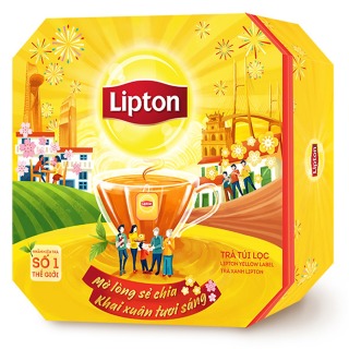 Trà Lipton Trà Túi Lọc Nhãn Vàng Yellow Label Hộp 50- 60g thumbnail