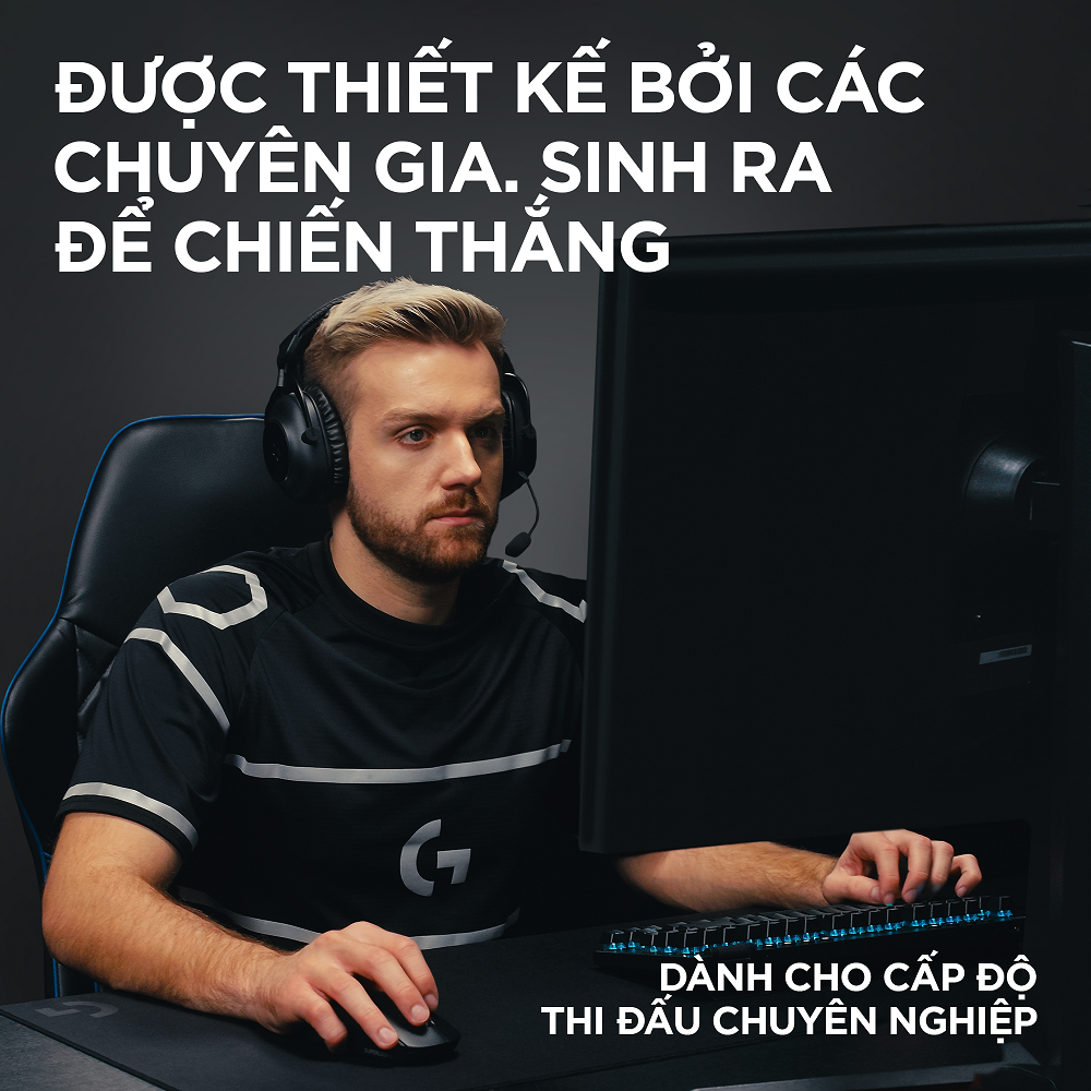 Bàn phím gaming Logitech G PRO X TKL Lightspeed - RGB, Switch GX Tactile, Bluetooth
