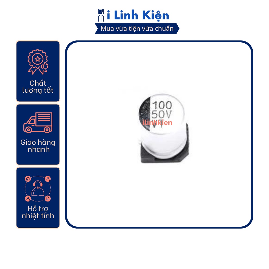 Tụ nhôm 50v 0.1uf-470uf