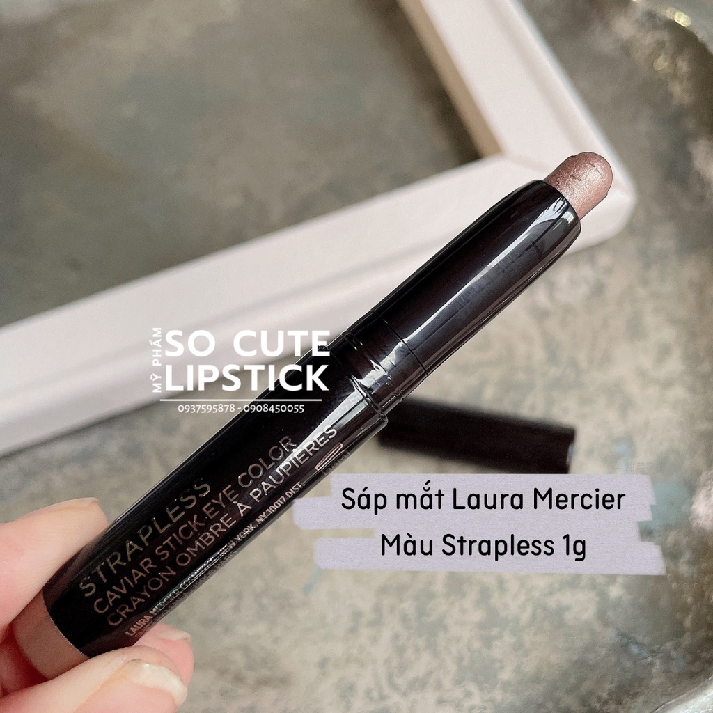 Phấn mắt dạng thỏi l.m carviar stick eye color màu strapless