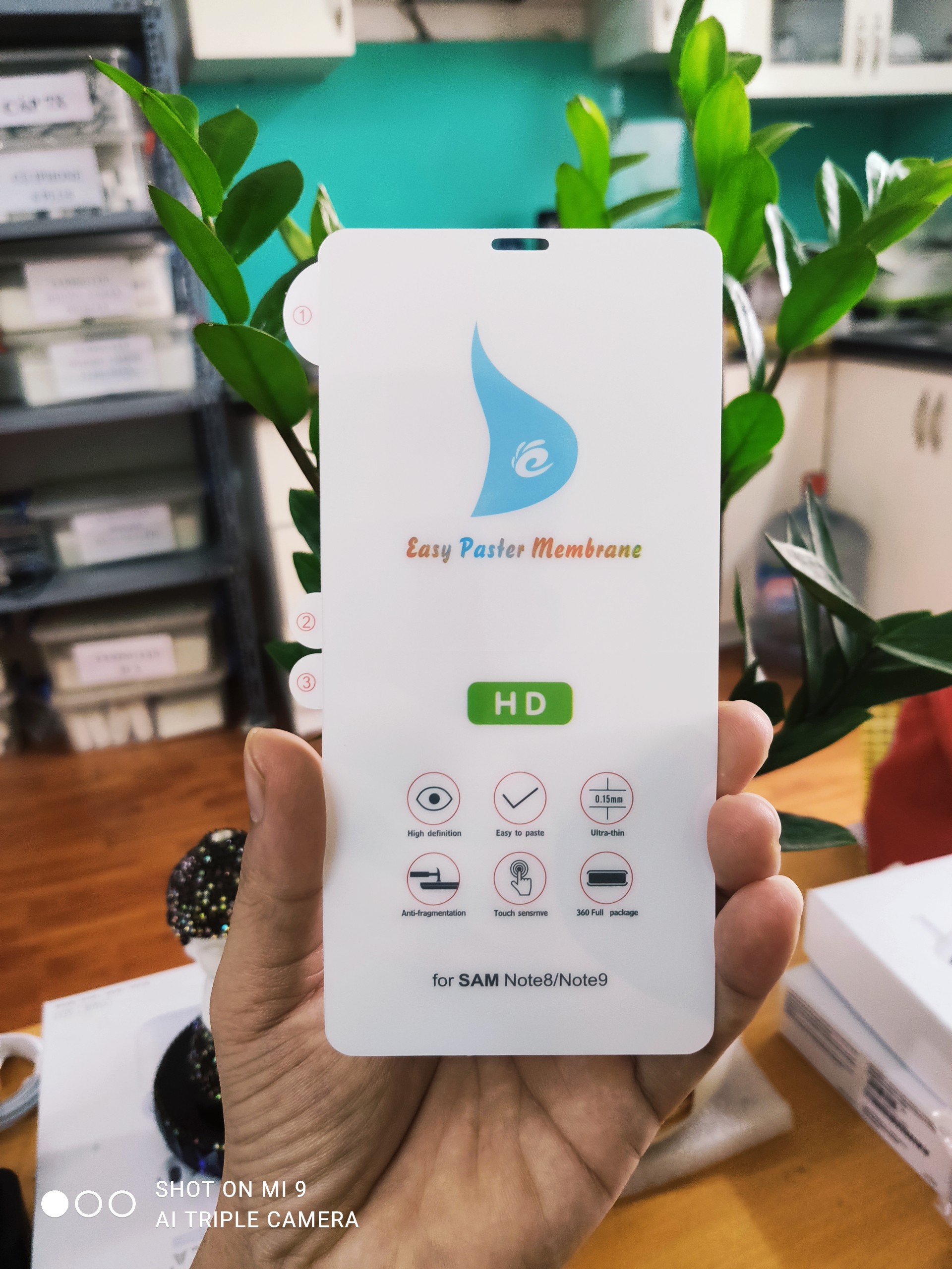 miếng dán màn hình PPF SS Galaxy Note8 / note 9 cực bền, cực rẻ