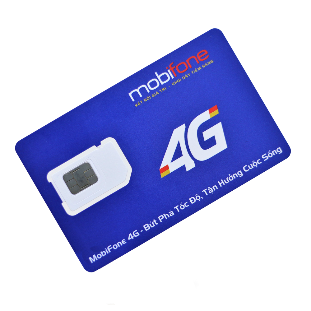 [HCM]Phôi SIM Trắng 4G Mobifone