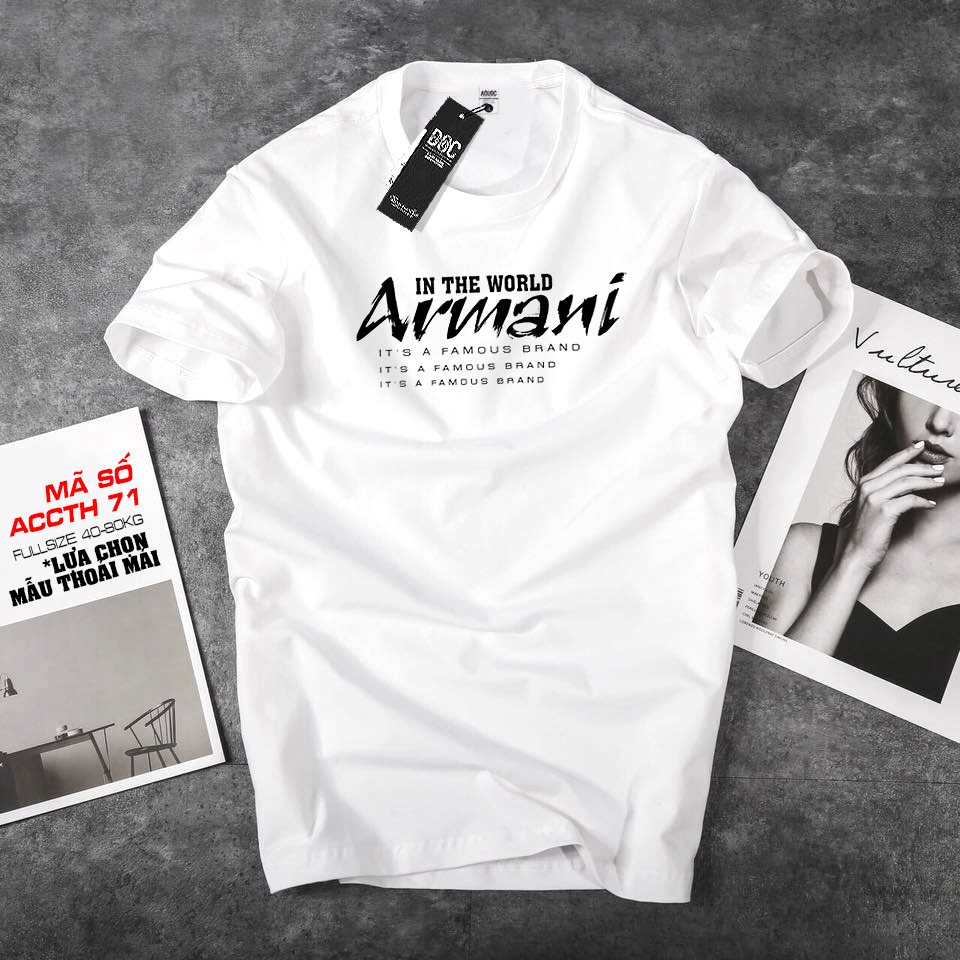 High quality white men women T-shirt