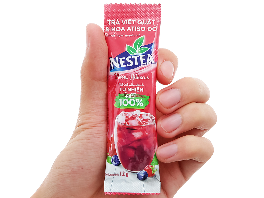 Nestea box red Blueberry Tea 120g (10 packs x 12g)