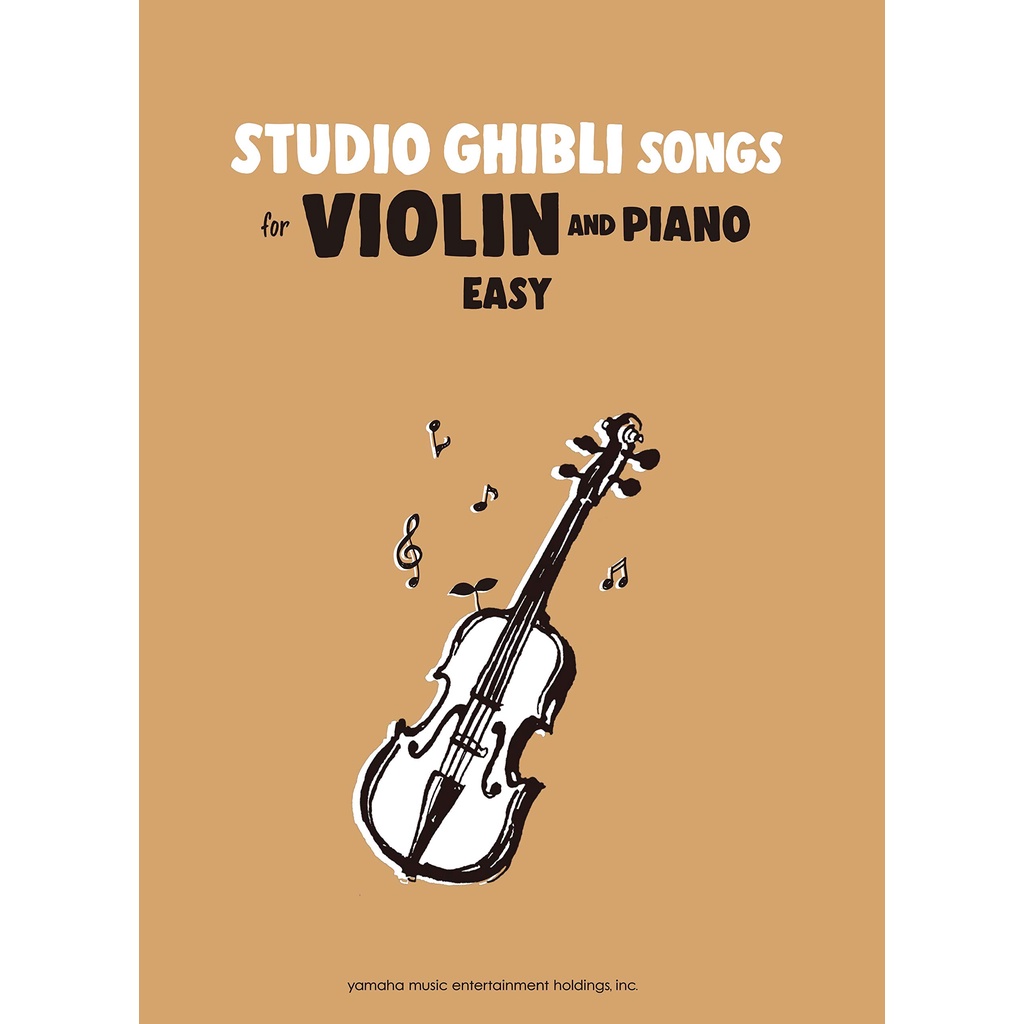 Violin Ghibli Studio Easy Sheet (Có Piano đệm)