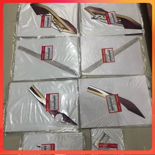Bộ tem dream việt 2004-2005 chính hãng honda