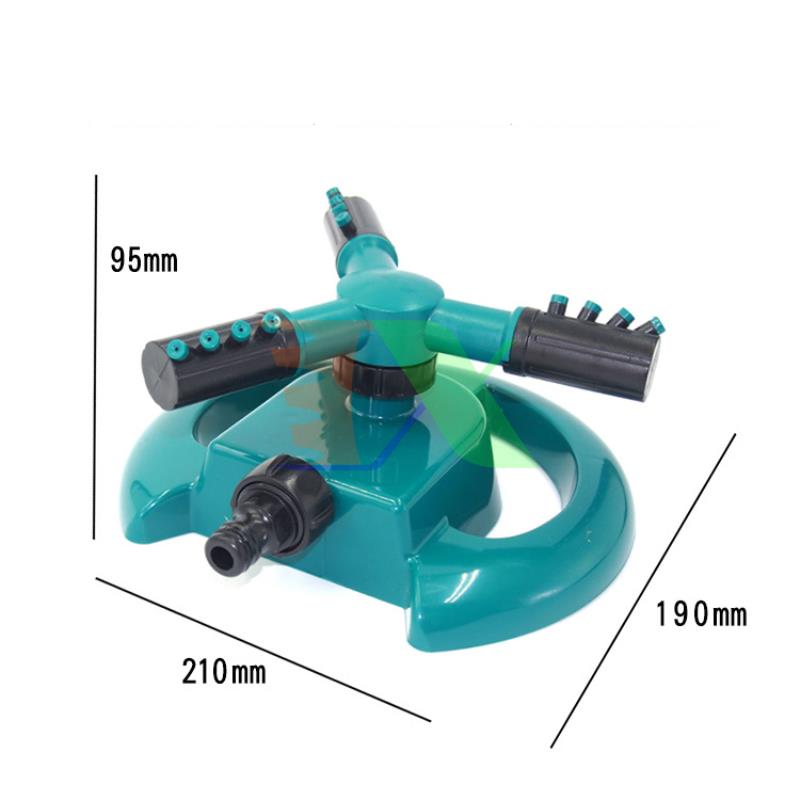 System automatic watering 3 axis rotate 360 ° t3c-mt bundled wire connector, watering 3 Wing stand pattern Moon, lawn sprinkler, spraying cooling roof corrugated, watering nursing concrete