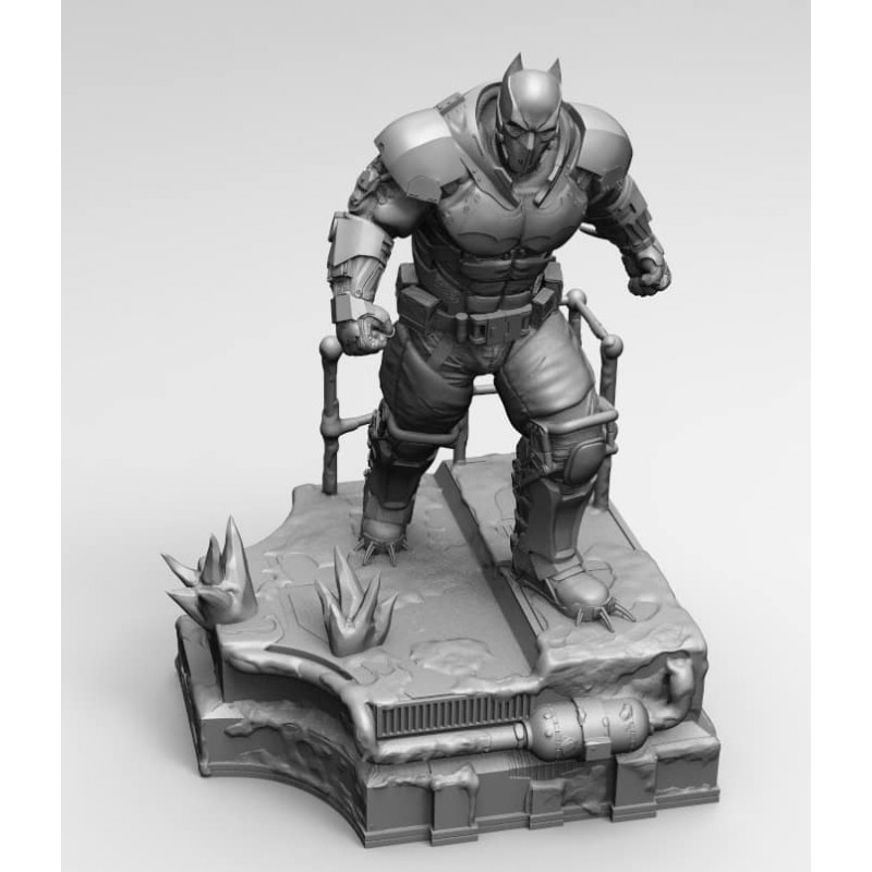 File in 3D Batman Arkham Origins XE Suit Statue