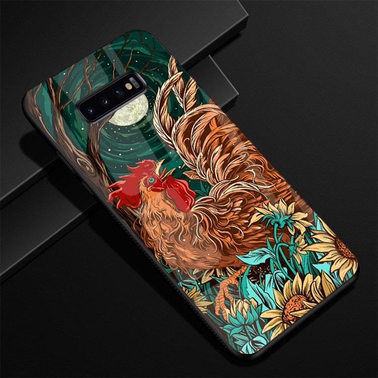 Ốp Lưng SAMSUNG S10, S10 PLUS, S10 E , S10 5G mặt kính cường lực cao cấp thiết kế Độc Quyền