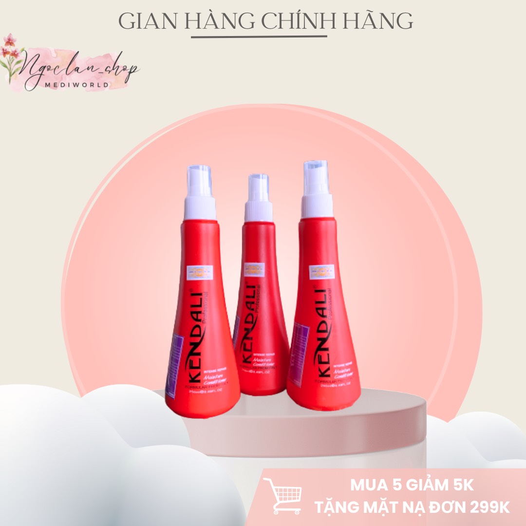 XỊT DƯỠNG TÍM KENDALI ARGAN OIL 250ML