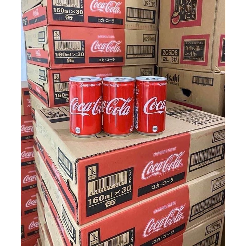 30 lon coca tươi nội địa nhật mini