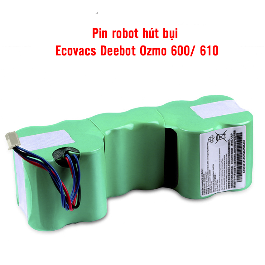 Pin robot hút bụi Ecovacs Deebot Ozmo 600/ 610