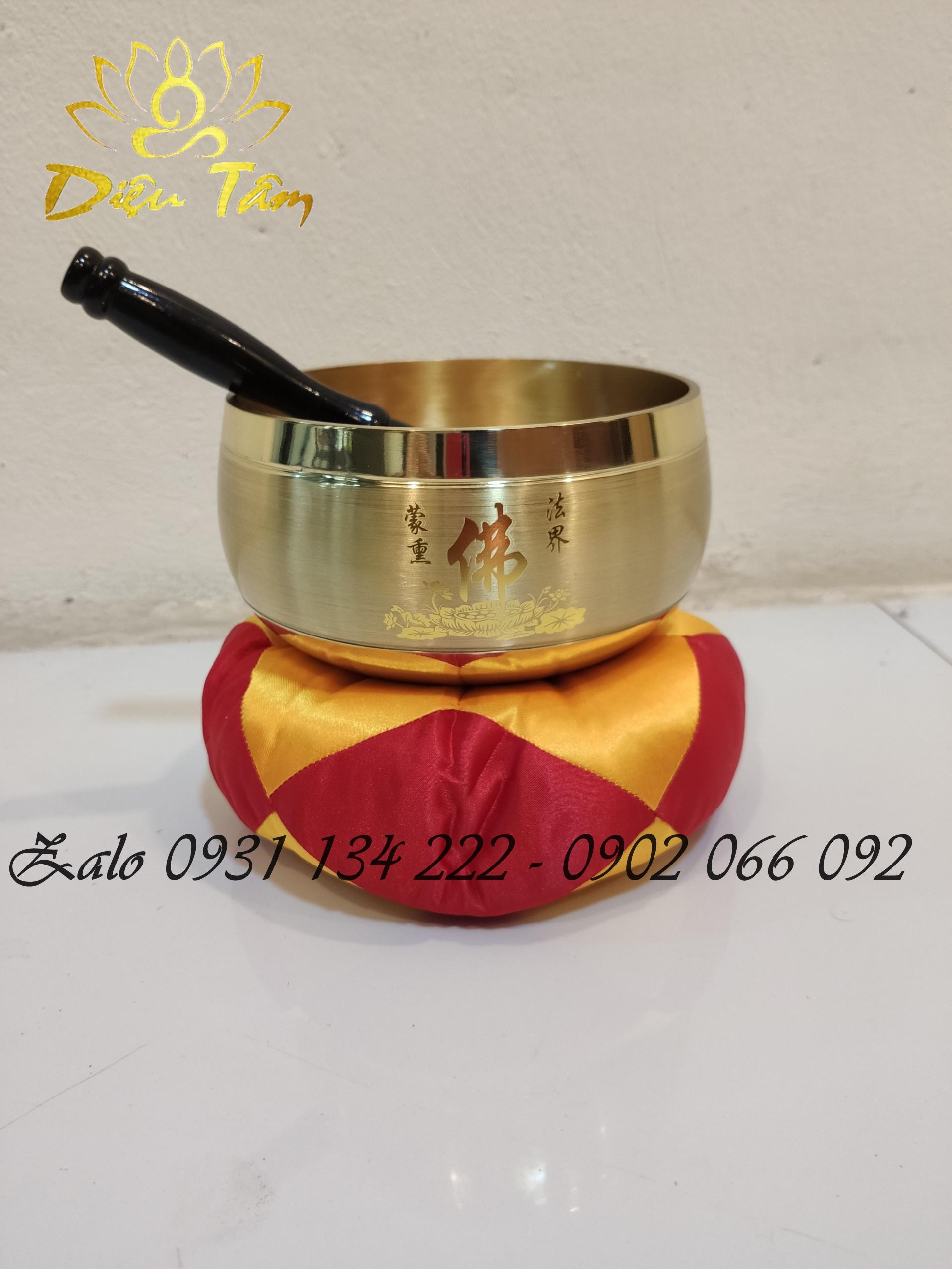 Chuông đồng , chiêng đồng Đài loan tụng kinh niệm phật