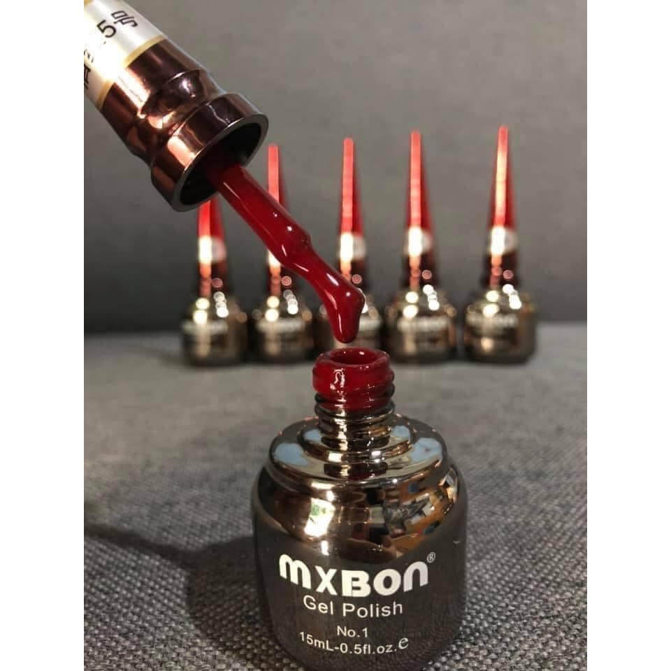 Sơn gel đỏ Mxbon