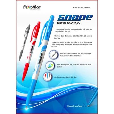 Bút Bi Flexoffice FO-023 (1 Cây)