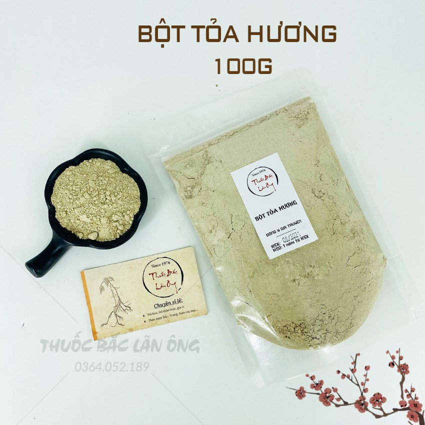 Bột tỏa hương cơ thể 100g