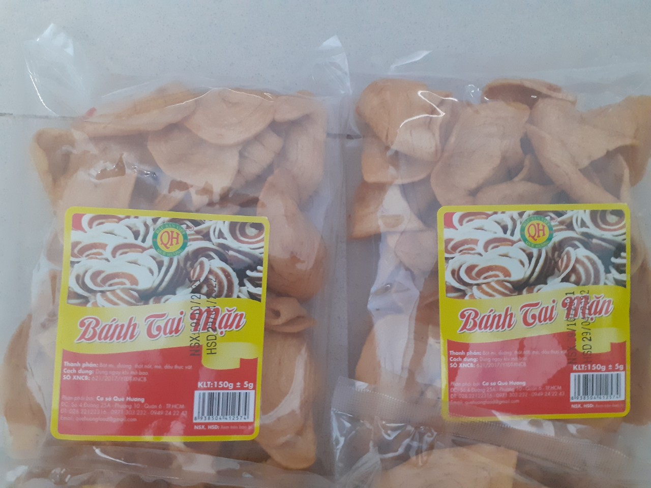 BÁNH TAI HEO MẶN (TAI HEO NƯỚC MẮM) 150GR