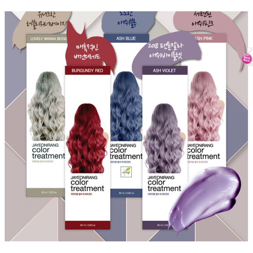Combo 2 Hộp thuốᴄ Nhuộm Tóc Tạm Thời JAYEONIRANG (2-3 tuần)