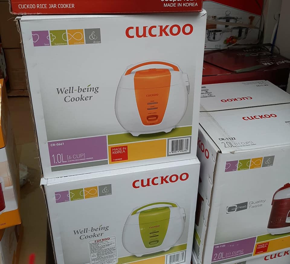 [BH chính hãng 2 NĂM] Nồi cơm điện Cuckoo CR-0661, 1.08L, 500W, nồi Hàn Quốc