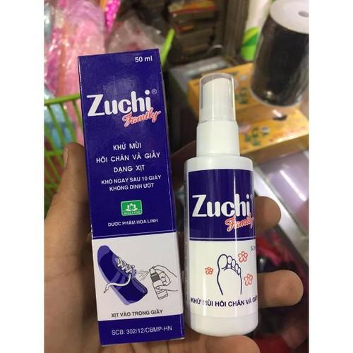 Xịt khử mùi giày zuchi family
