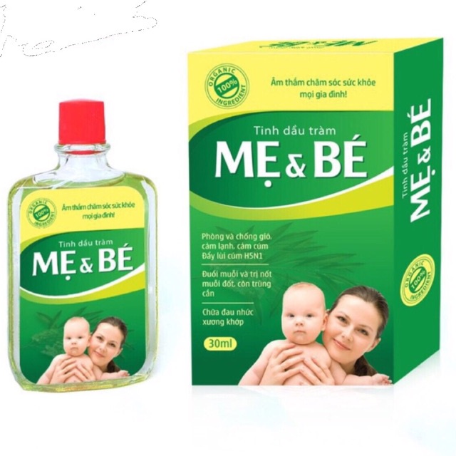 Tinh dầu tràm Mẹ và bé