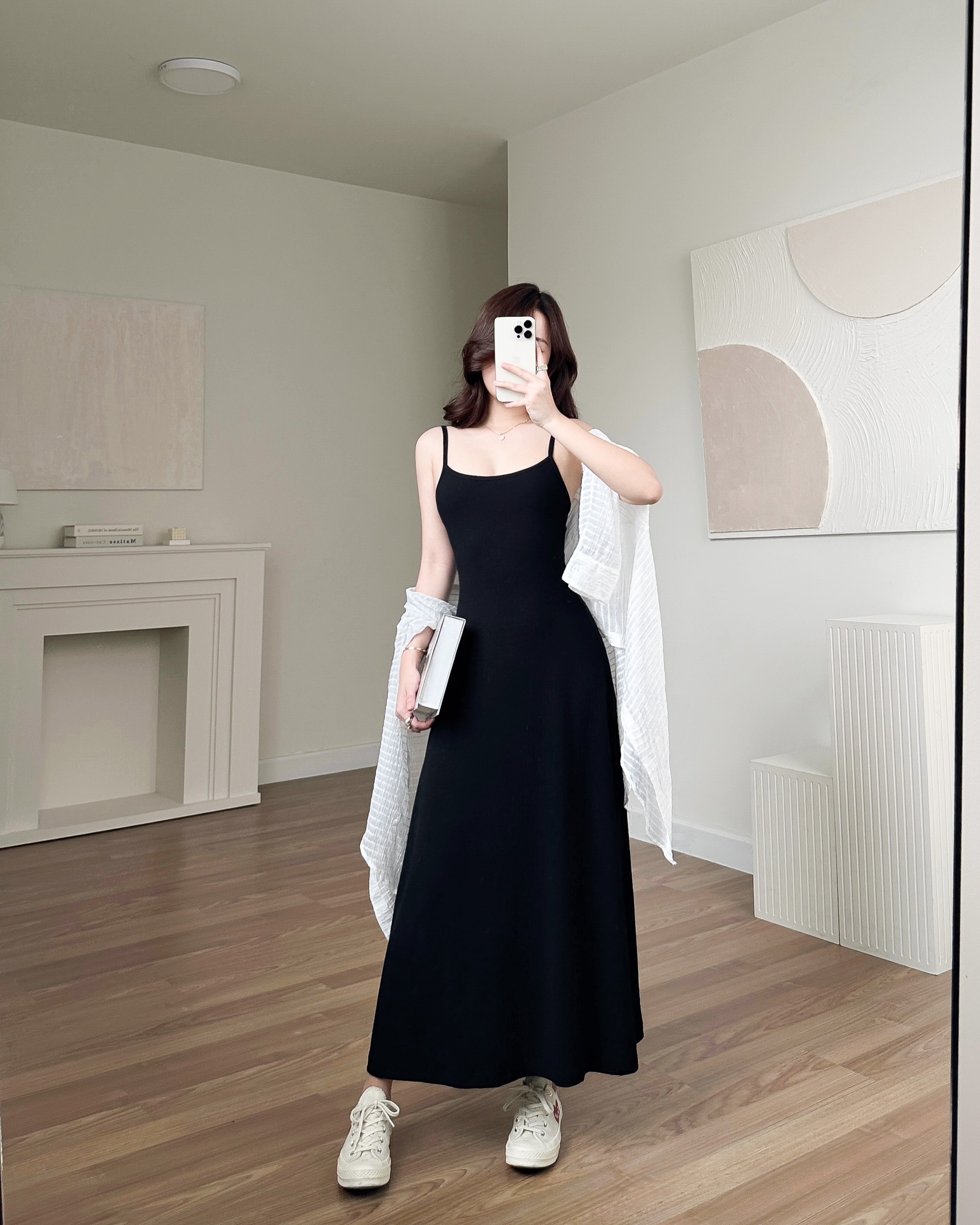 ZAREEN | ĐẦM 2 DÂY DÁNG DÀI DAX75