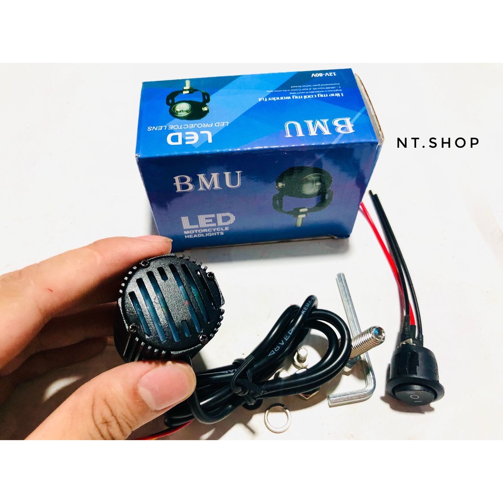 Đèn trợ sáng bi cầu mini 2 chế độ BMU Hót 2024