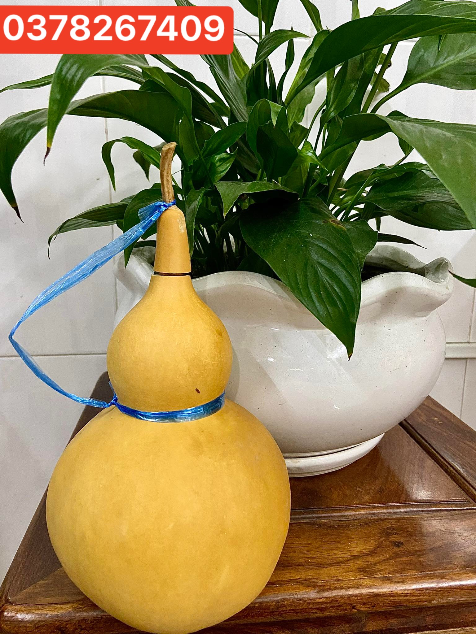 Bầu hồ lô đựng nước và rượu