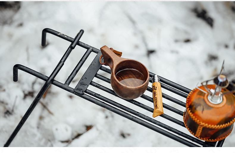 Cốc gỗ Glamping Walnut Cup Naturehike NH20SJ031