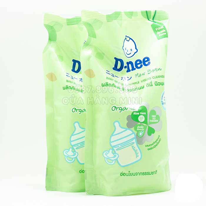 【Thai Standard】 Dnee Milk Bottle Cleaner 550ml Bag