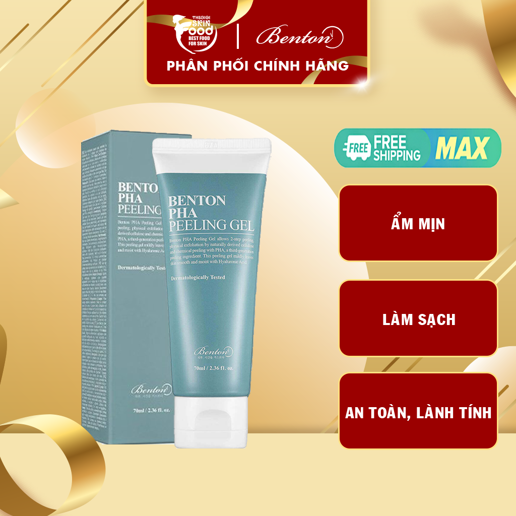Tẩy Tế Bào Chết Dạng Gel Benton PHA Peeling Gel 70ml