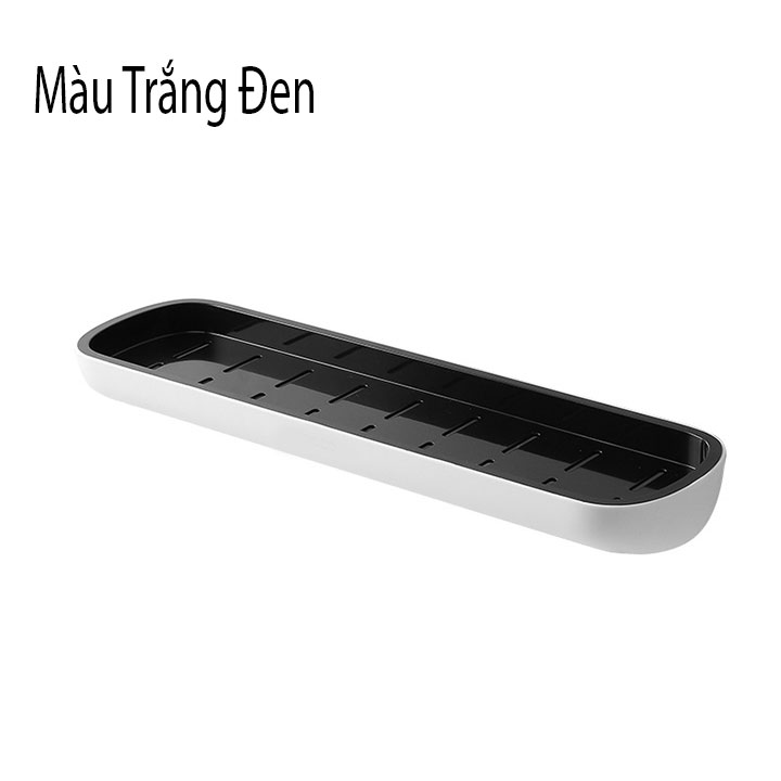 Kệ nhà tắm dán tường tiện dụng E1923 - Kệ nhà bếp đa năng để gia vị - Kệ để đồ nhà vệ sinh không cần khoan tường