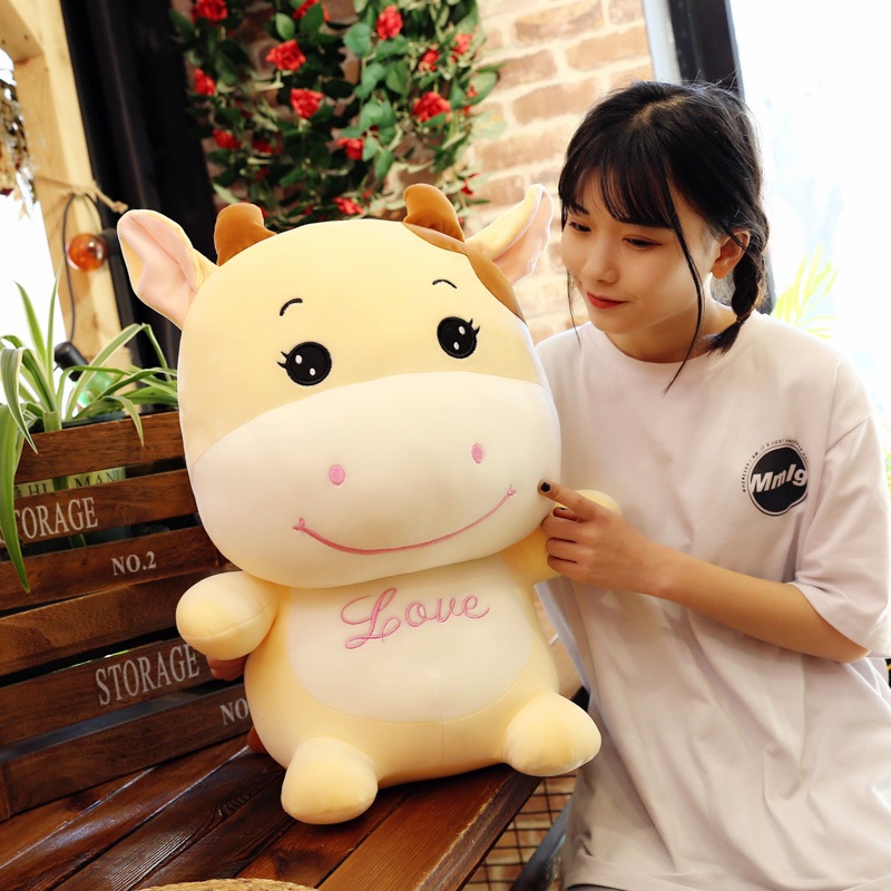Trâu nhồi bông ( 25-45cm)