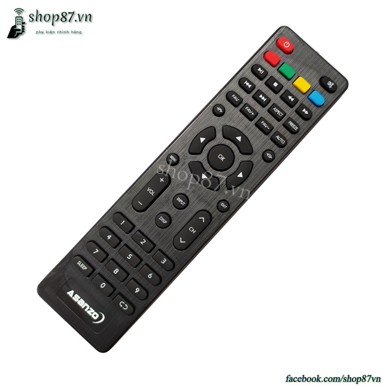 Bảng giá Remote điều khiển tv Asanzo mẫu 7