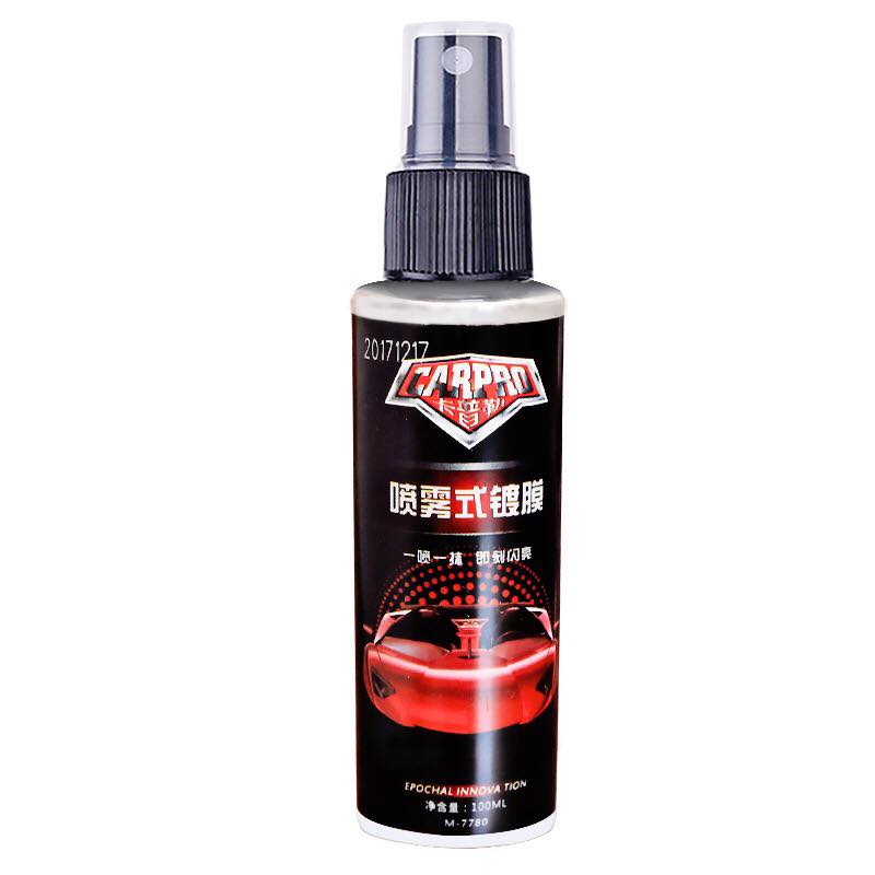 Chai xịt phủ Nano kính lái, gương chiếu hậu CarPro, Nano sơn xe chống nước, chống bụi, chống sương mù, tạo hiệu ứng lá sen