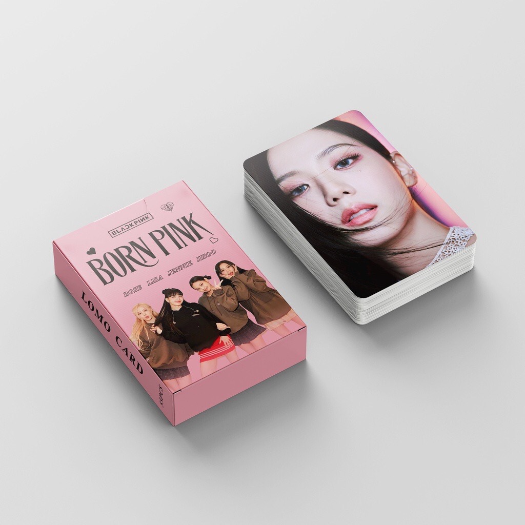 Set 55 lomo card Blackpink World Tour