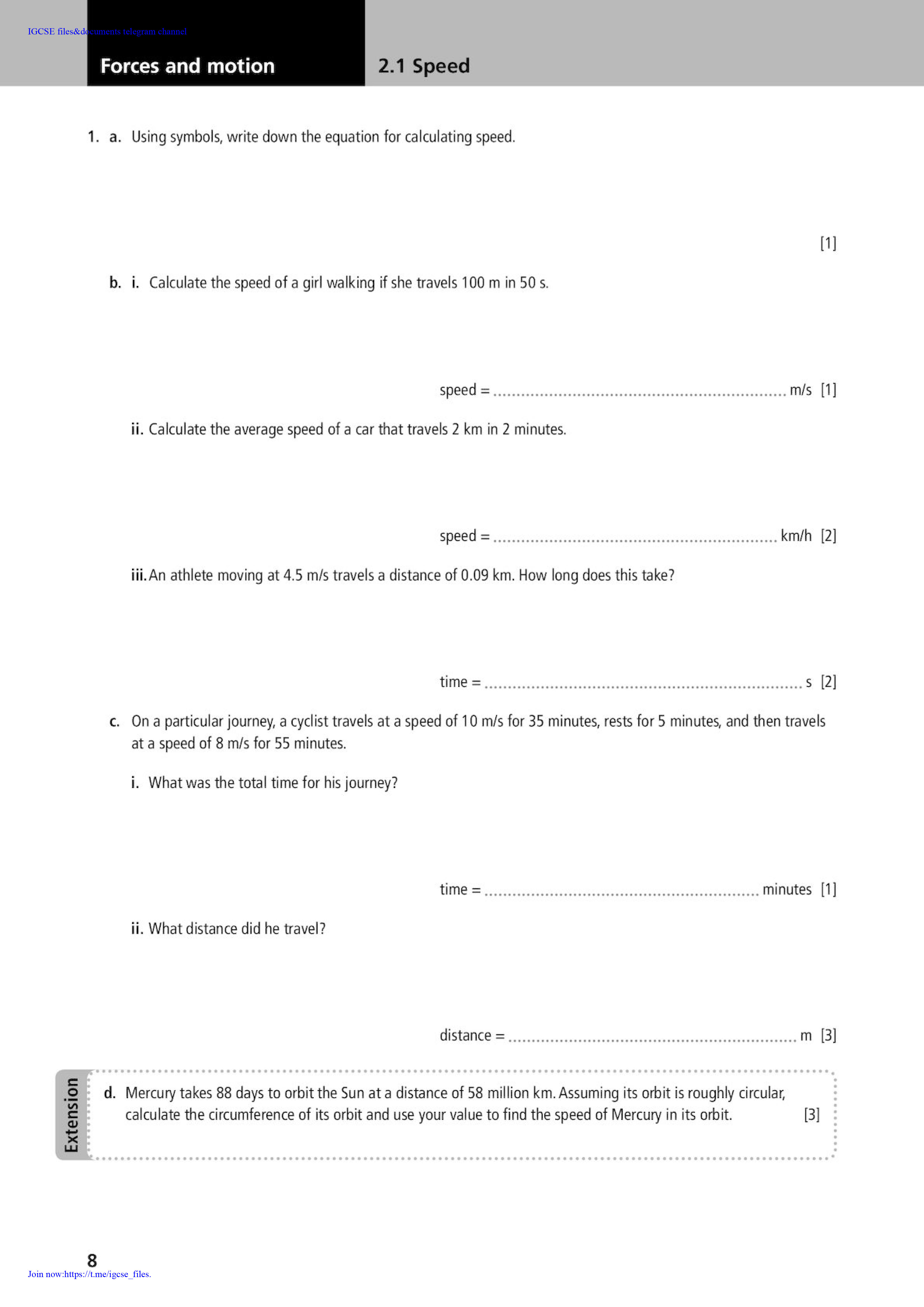Complete Physics for Cambridge IGCSERG Workbook
