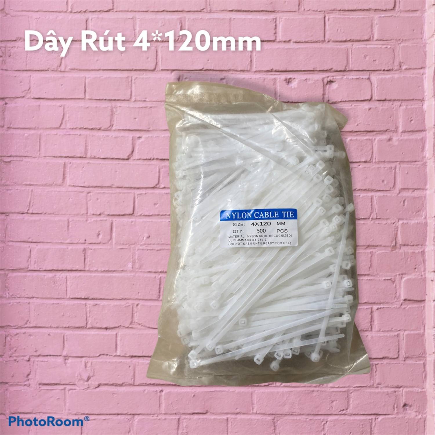 Dây rút nhựa 4*120mm